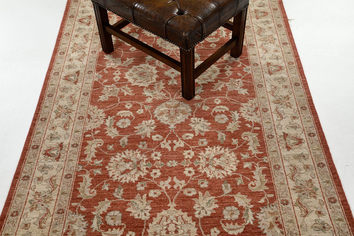 Naturfarbstoff Sultanabad Revive Läufer im Zustand „Neu“ im Angebot in WEST HOLLYWOOD, CA