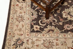 Natural Dye Sultanabad Revival Square Rug