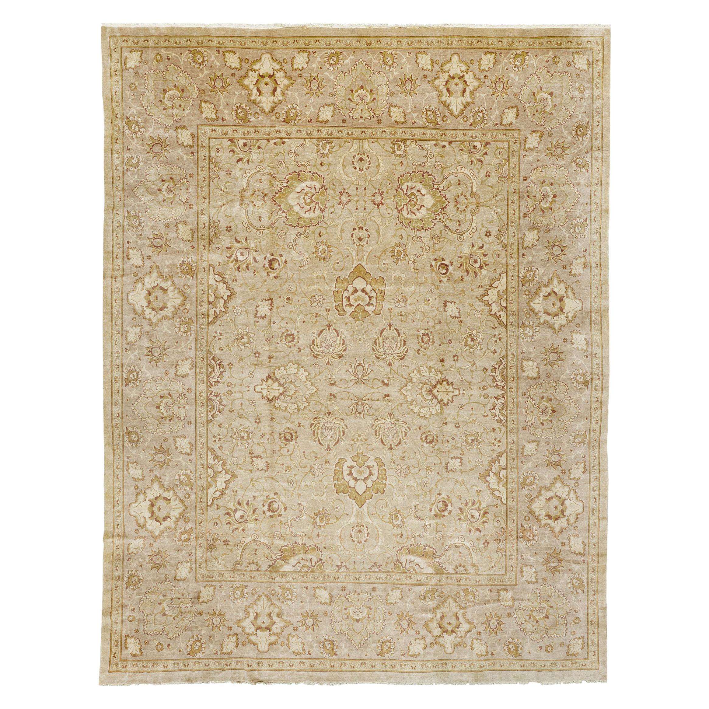 Natural Dye Sultanabad Rug For Sale