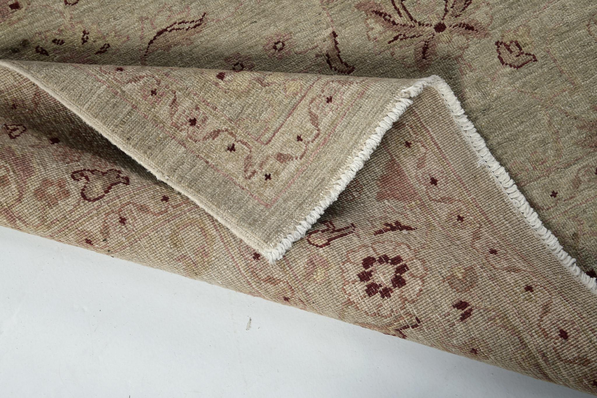 Natural Dye Sultanabad-Teppich im Sultanabad-Stil D256 Divine im Angebot 1