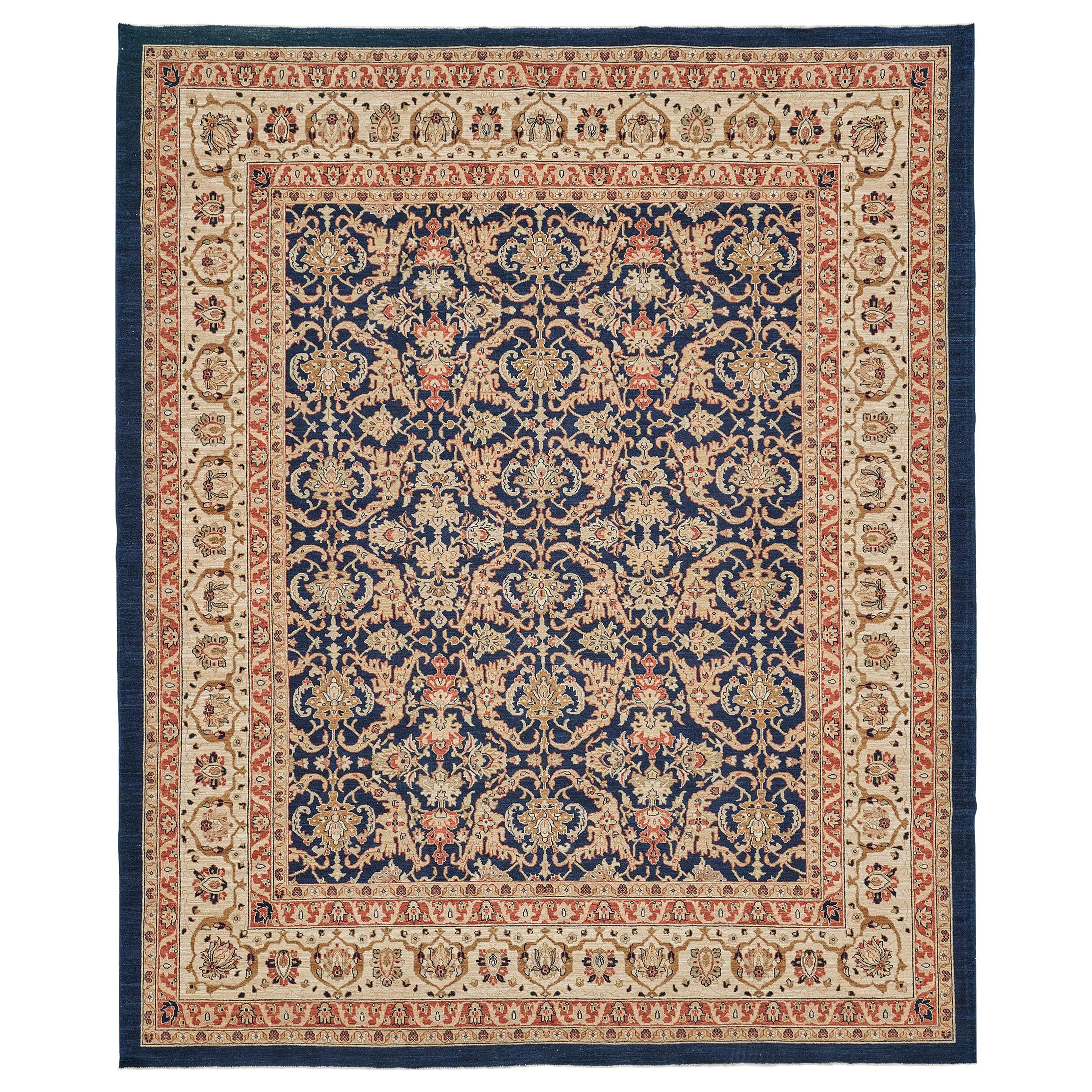 Alfombra Estilo Sultanabad Tinte Natural