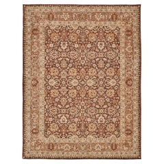 Natural Dye Tabriz Hadji Jalili Style Rug