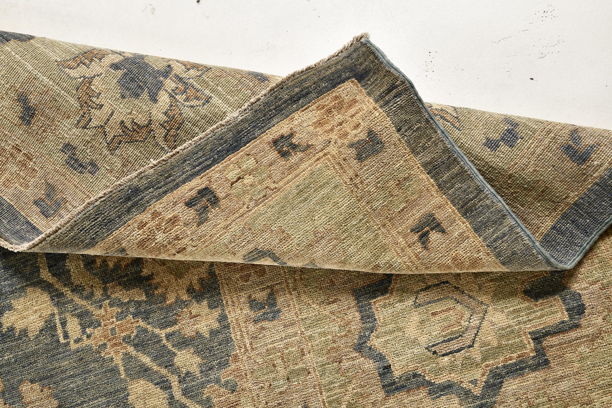 Natural Dye Tabriz Revival Rug D5137 Bliss In New Condition For Sale In WEST HOLLYWOOD, CA