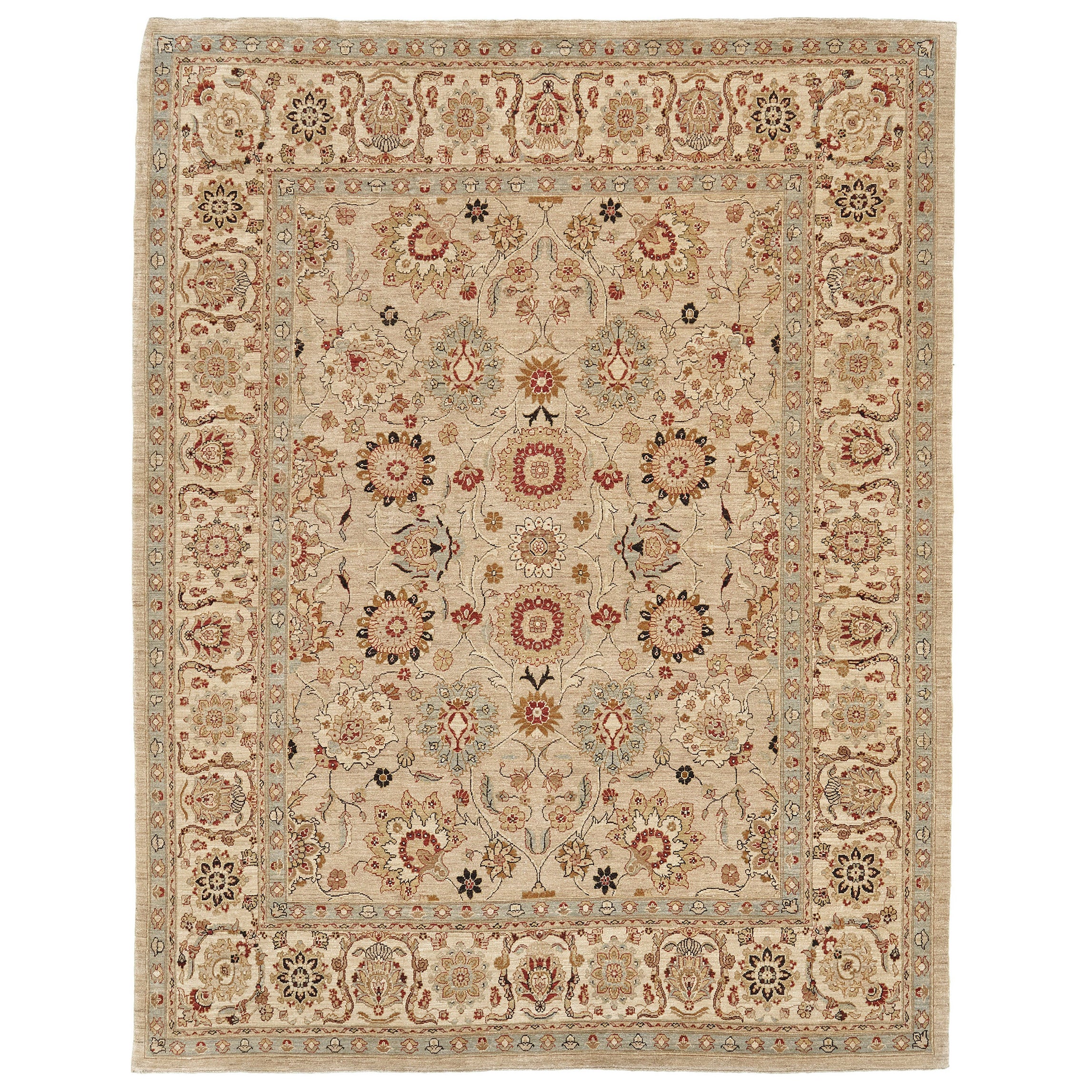 Tappeto Tabriz a tintura naturale Revival D161 Bliss