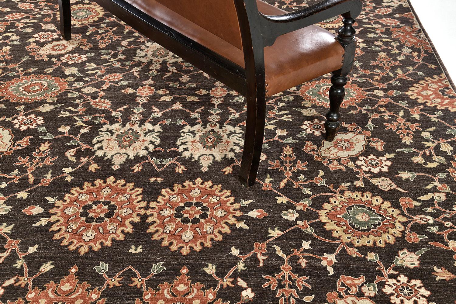 Pakistanais Tapis transitionnel teinté naturel en vente