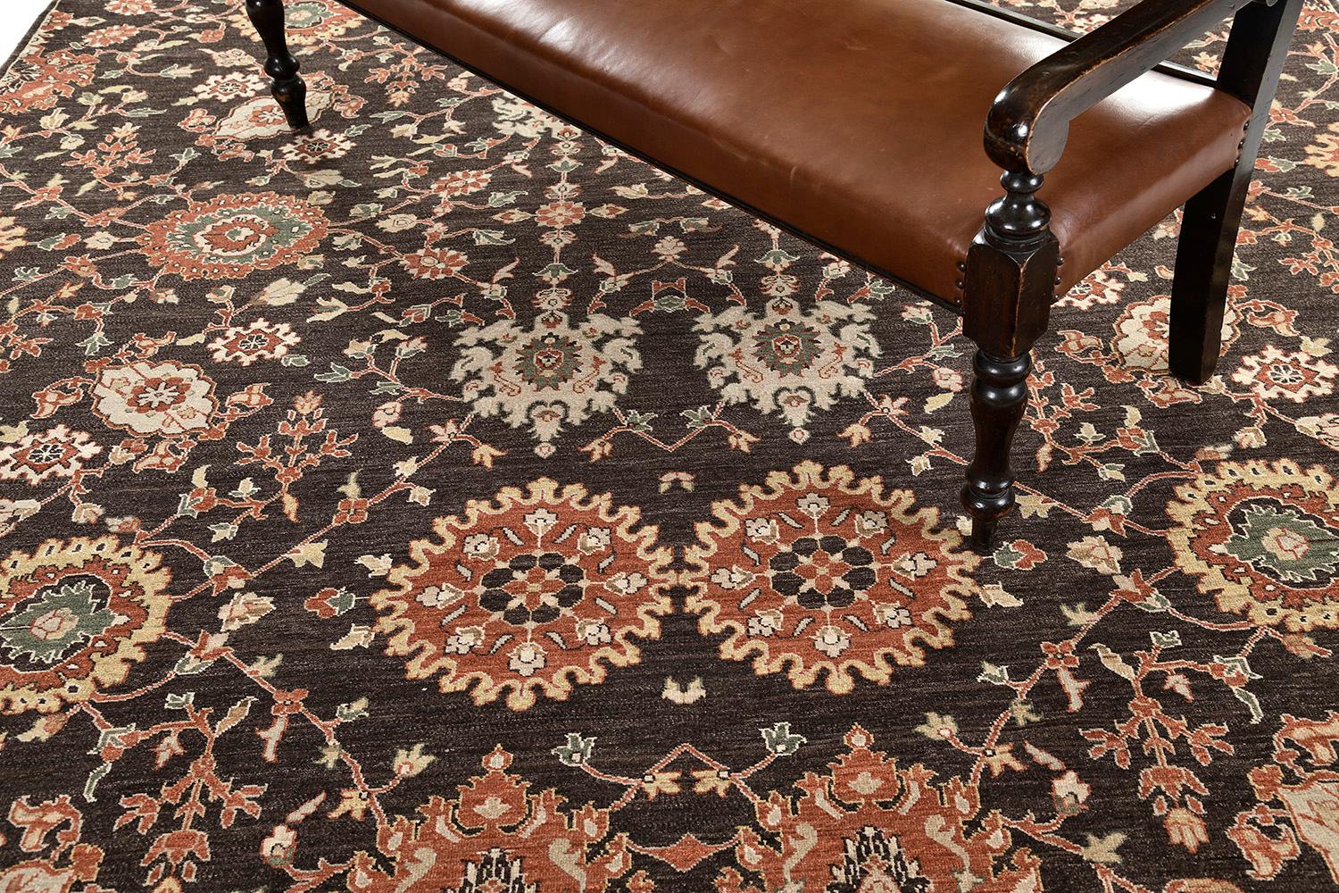 Tapis transitionnel teinté naturel Neuf - En vente à WEST HOLLYWOOD, CA