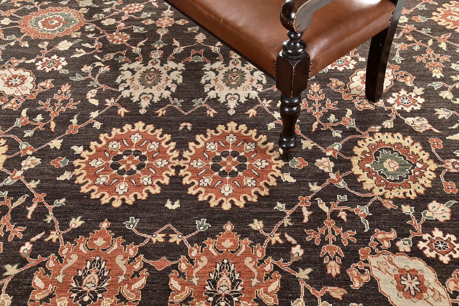 Tapis transitionnel teinté naturel en vente 2