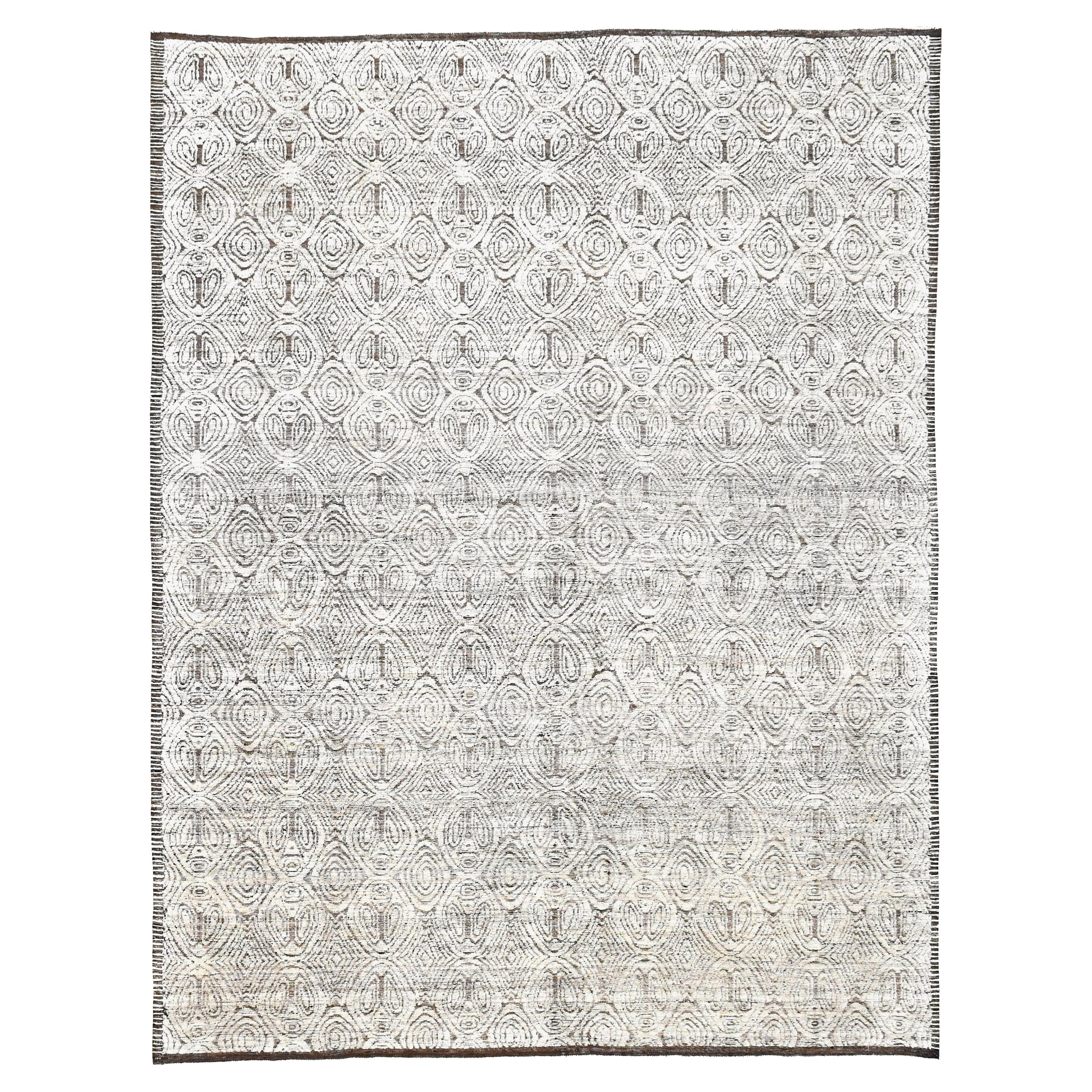 Natural Earthy Tones Modern Rug 9'2''x12'