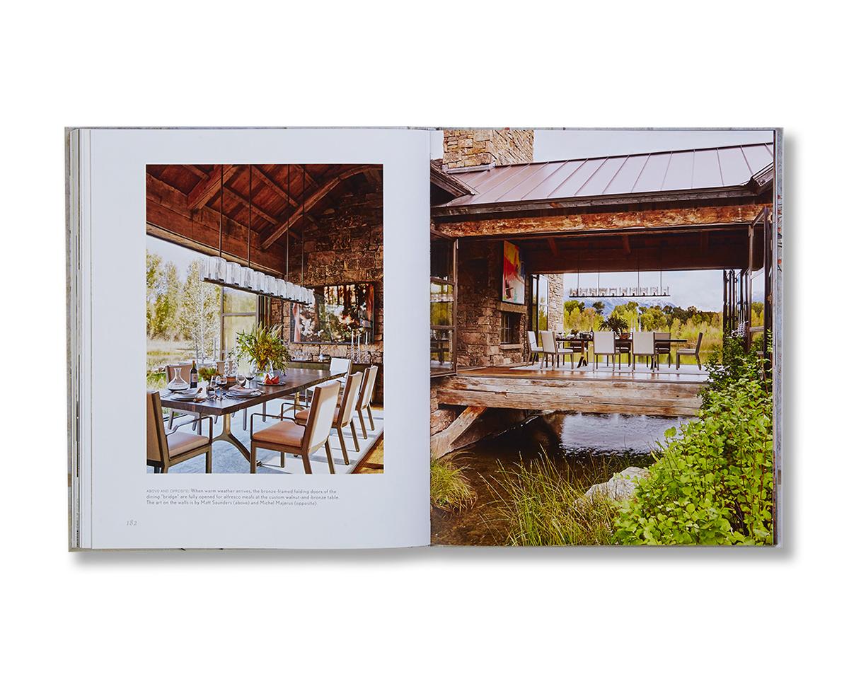 Luxuriöses Wohnzimmerbuch von Rush Jenkins und Klaus Baer, Natural Elegance, Luxuriöses Bergleben im Angebot 4