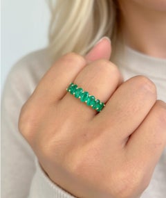 Natural Emerald 1.51cts Ring in 14k Gold