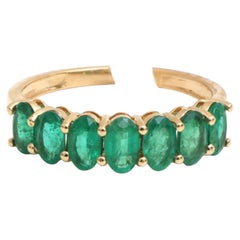 Natural Emerald 1.51cts Ring in 14k Gold