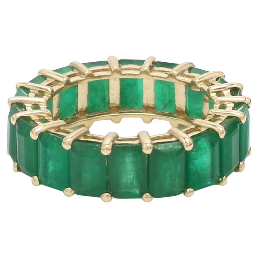 Anillo Esmeralda Natural 9cts en Oro de 18k en venta