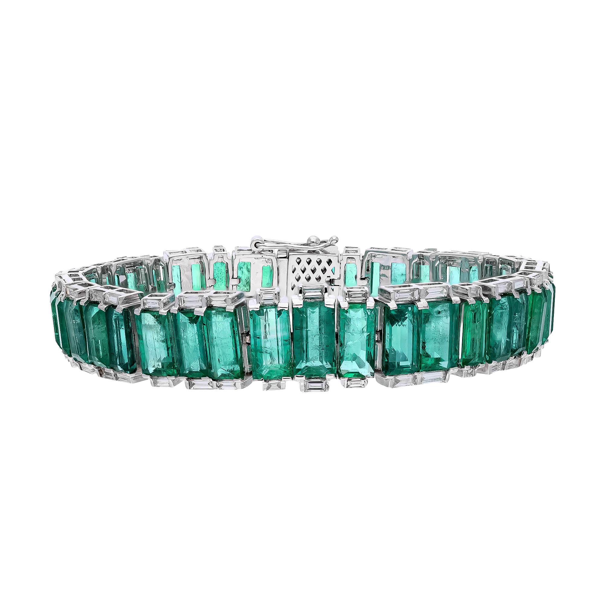 men's emerald bracelet