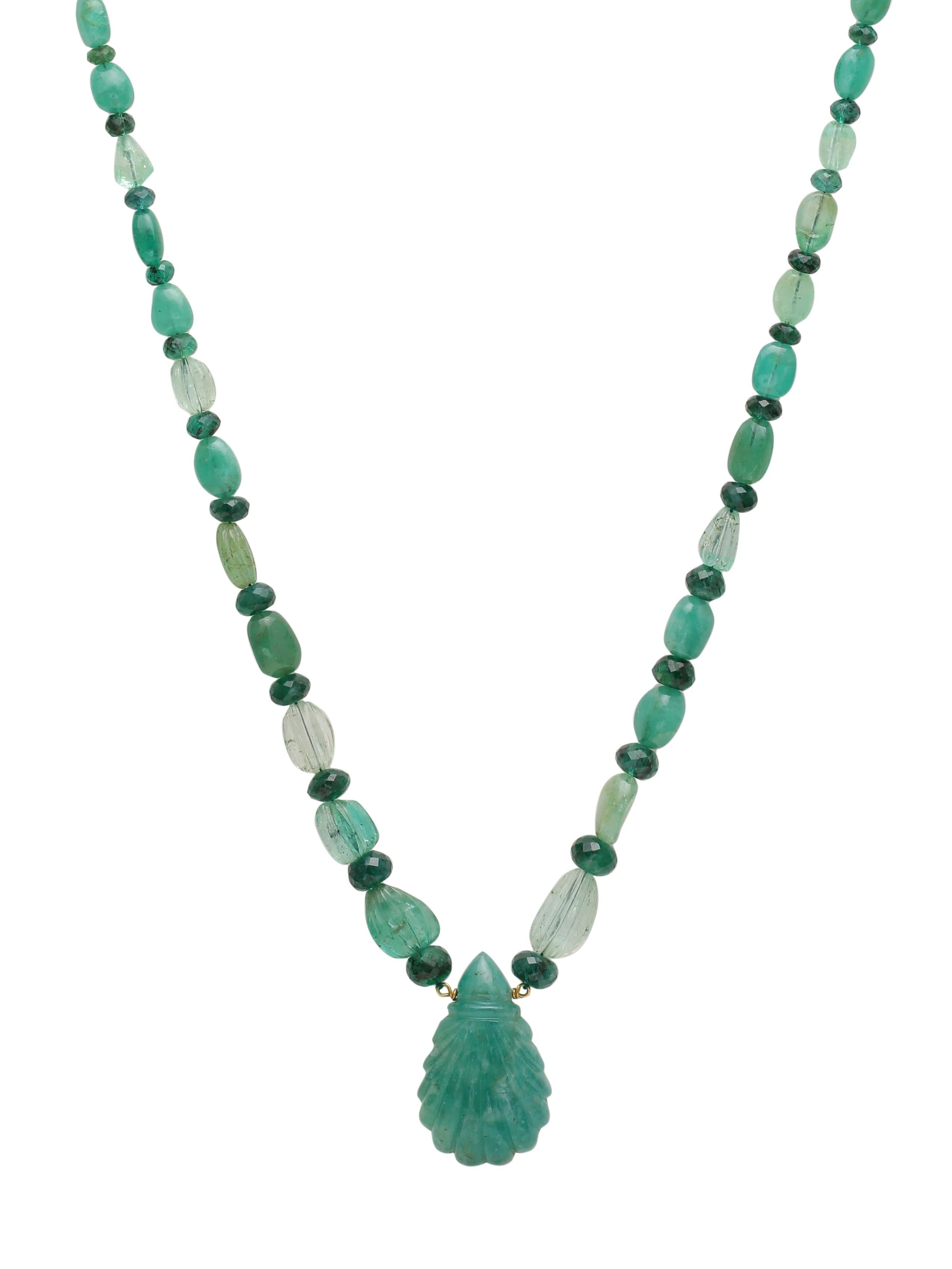 natural emerald beads