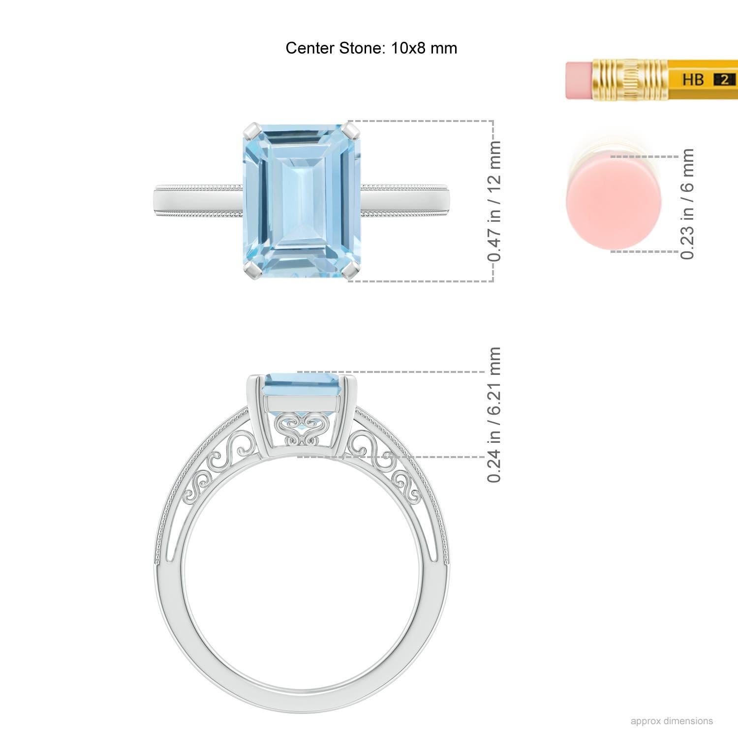 Anello di fidanzamento solitario con smeraldo naturale da 3 carati in oro massiccio 14 carati in vendita 1