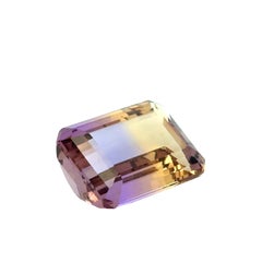 Natural Emerald Cut Ametrine 11.78 ct