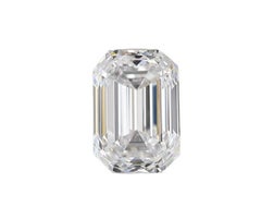 Natural Emerald Cut Diamonds in a 0.80 Carat D VVS1 and D VS1, GIA Certificate
