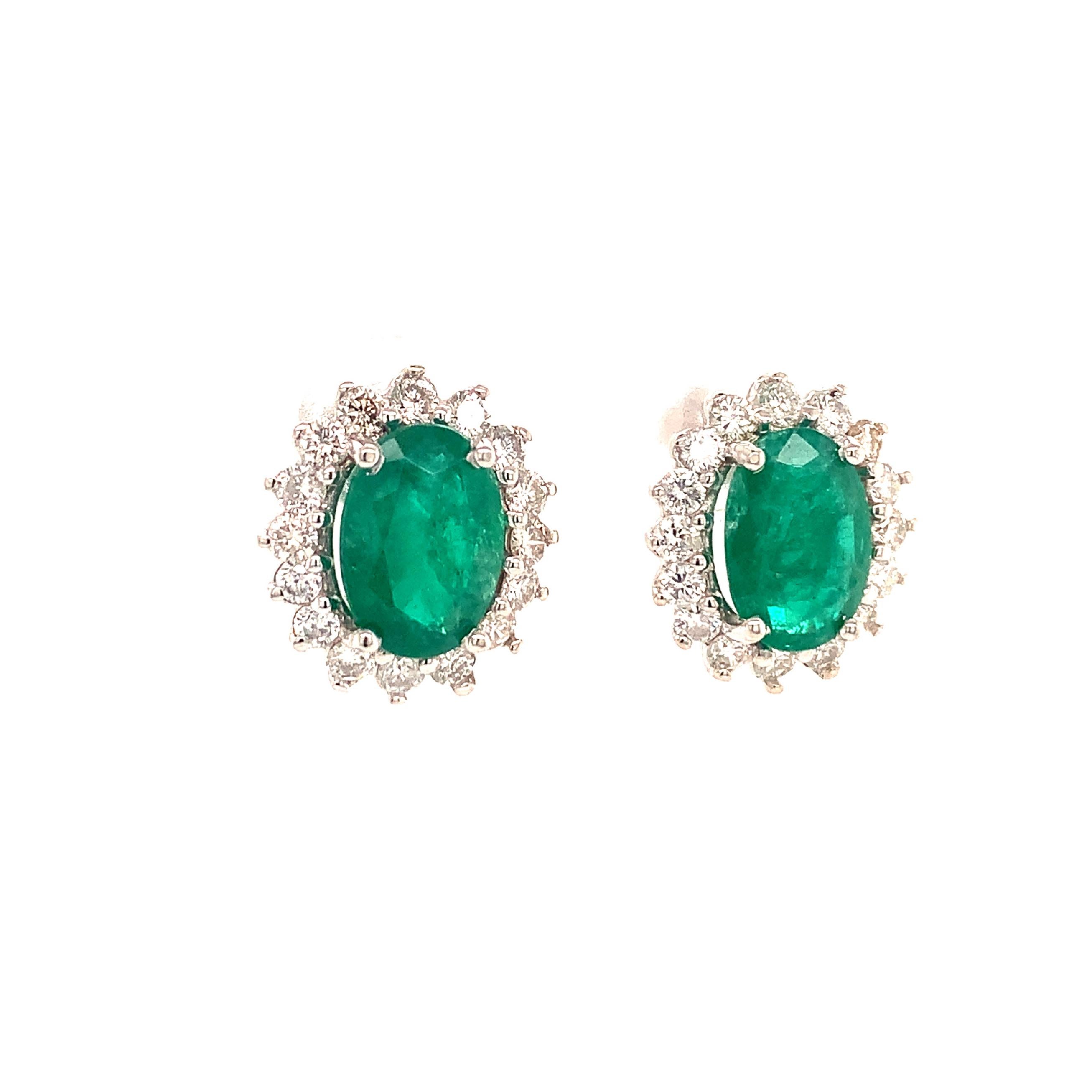 Natural Finely Faceted Quality Emerald Diamond Earrings 14k Gold 5.03 TCW Certified $6,550 113437

This is a Unique Custom Made Glamorous Piece of Jewelry!

Nothing says, “I Love you” more than Diamonds and Pearls!

This pair of Emerald earrings