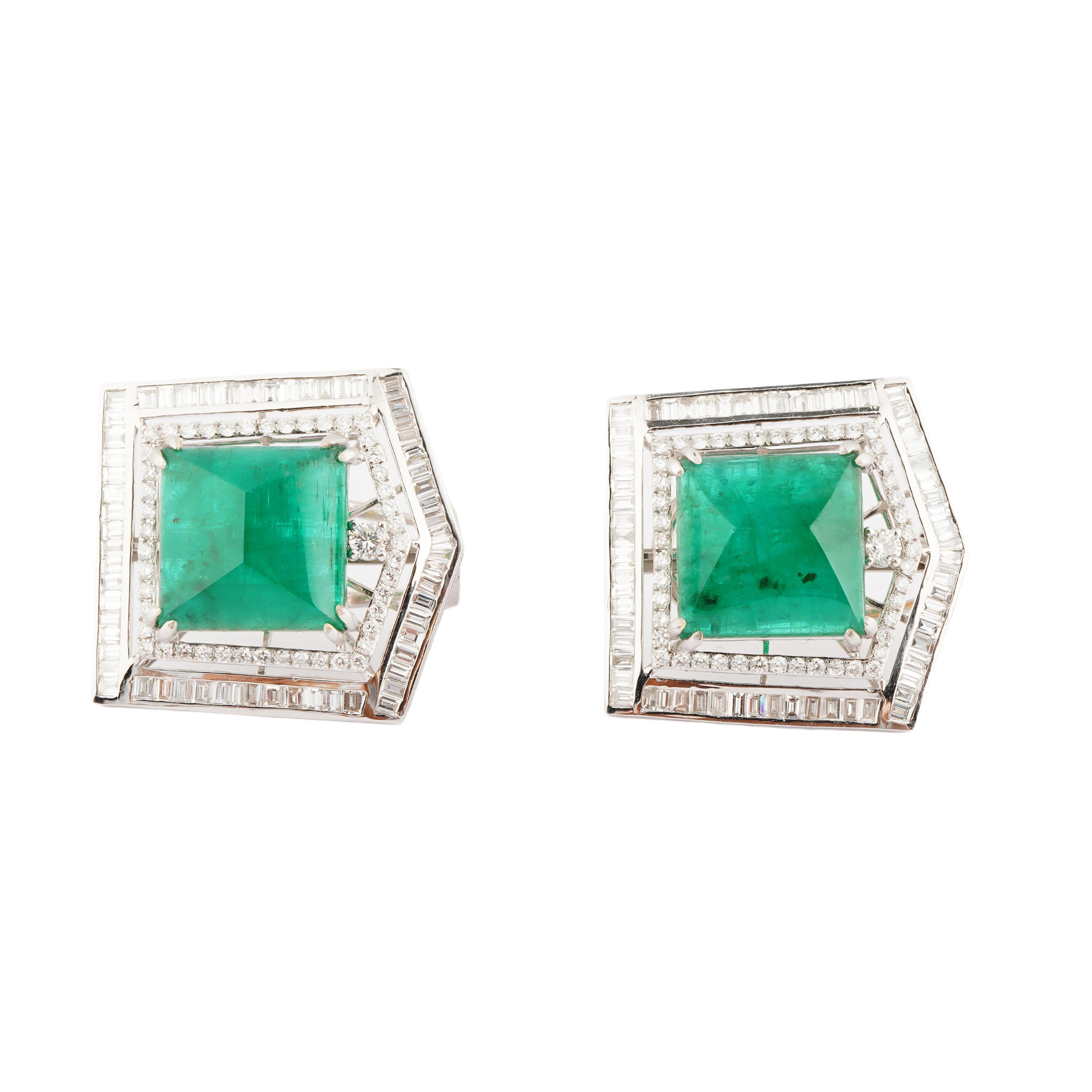 G-Wt = 17.186 gms

N-Wt = 13.810 gms

ÉMERAUDE = 14,270 

DIAMANT ROND = 0,700

BAGUETTE DE DIAMANT = 1,910

Suivez-nous sur Instagram (divinejewellerylounge)

CODE = PS