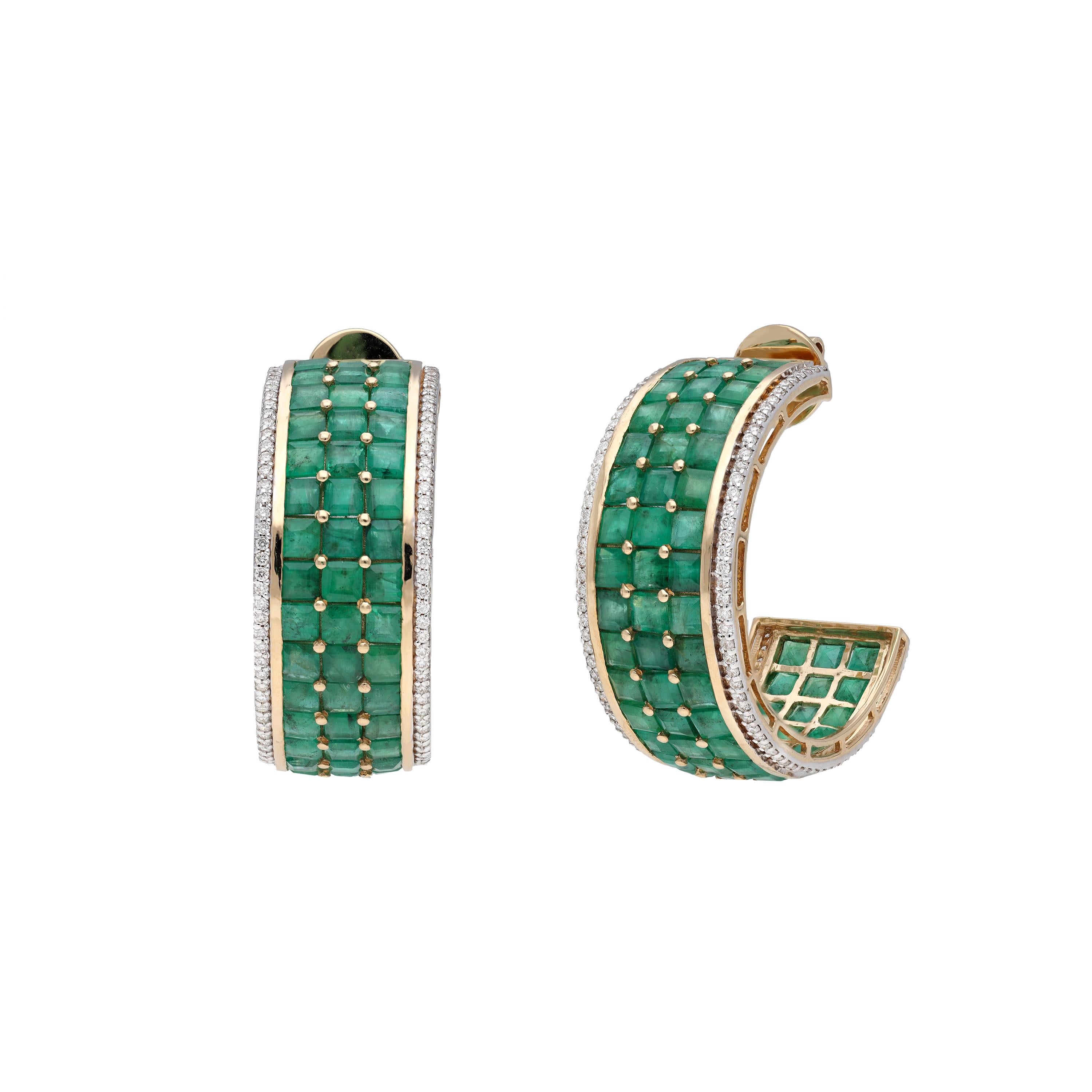 Questo è un orecchino con smeraldo naturale e diamante in oro 14k. Gli smeraldi sono di altissima qualità e i diamanti di ottima qualità, la purezza è vsi e il colore G

Smeraldo : 20,35 carati
Diamante: 1,16 carati
oro : 15,348 gm

Questo è un
