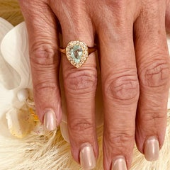 Natural Emerald Diamond Ring 14K Y Gold 1.74 TCW Certified