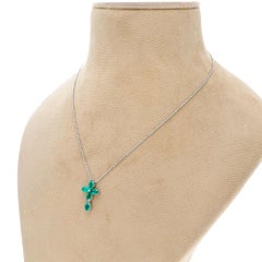 Natural Emerald 1.88cts Necklace in 18k Gold