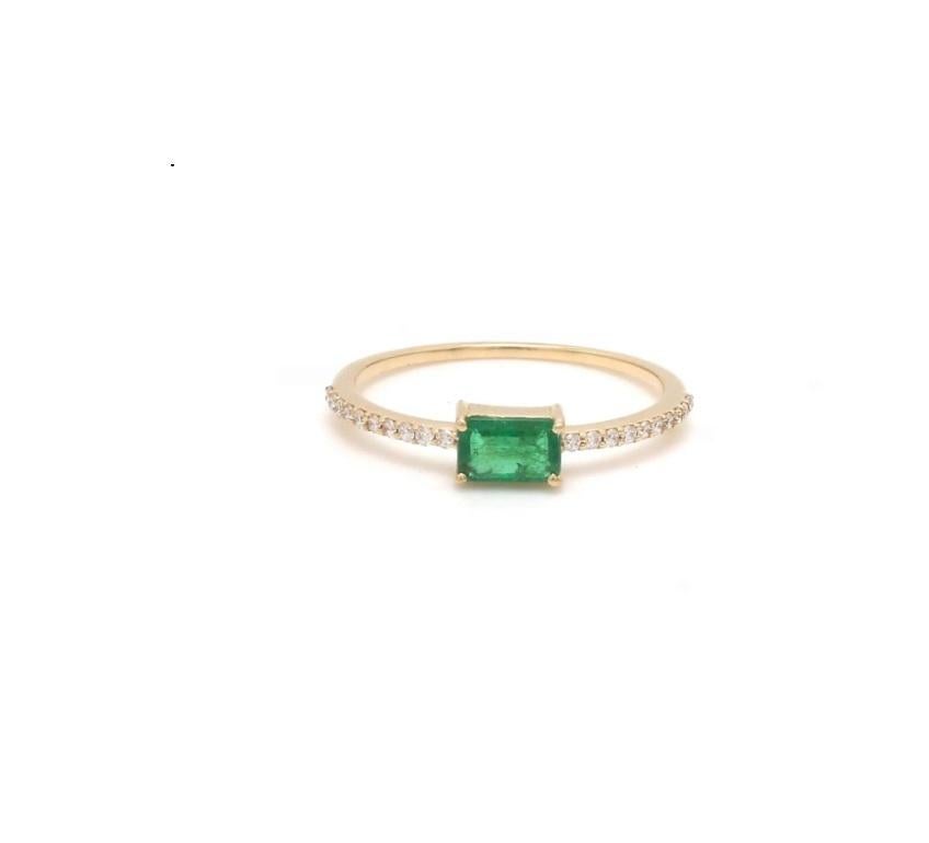 Bague diamant octogonal émeraude or  Bague octogonale en émeraude naturelle sertie de diamants or  Bague en or avec diamant et émeraude, taille émeraude

DÉTAILS DES PIERRES PRÉCIEUSES :
✦ Pierre précieuse : Émeraude
✦ Gemstone Type : Nature
✦