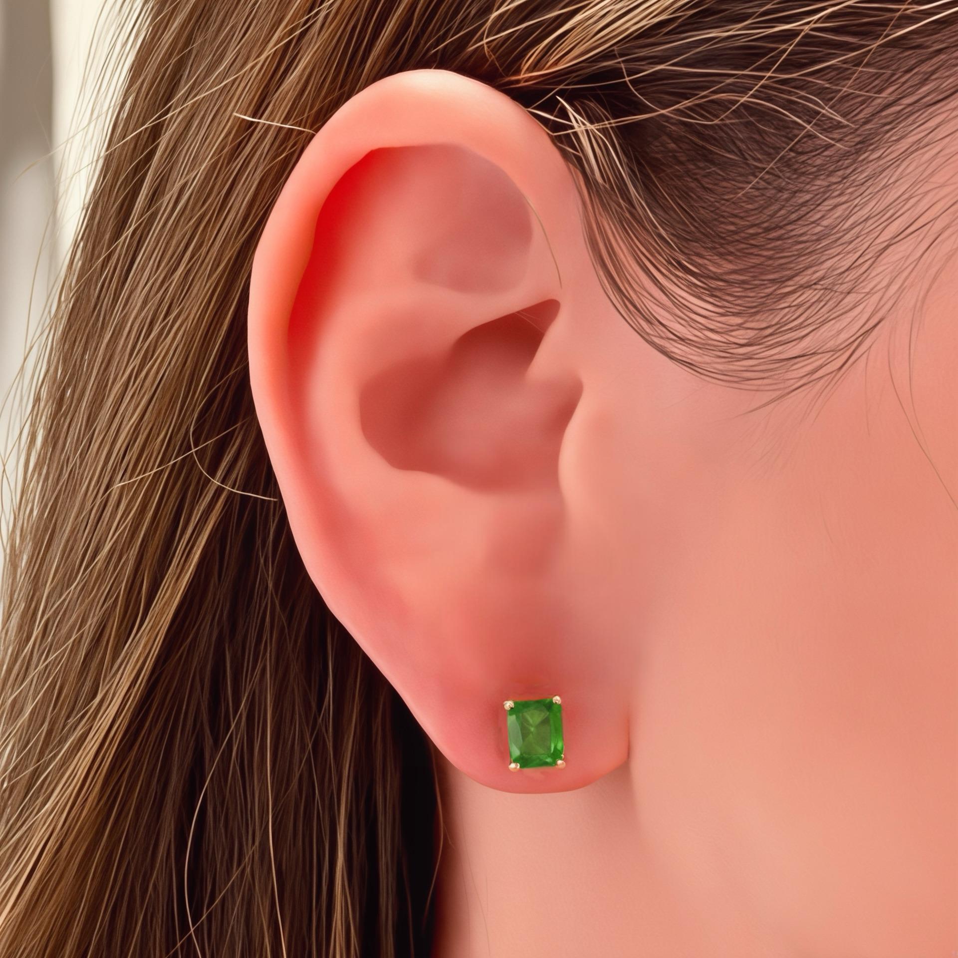 Boucles d'oreilles en or jaune 14k avec émeraude naturelle finement facettée 1.70 TCW Certified $3,490 215623

Veuillez regarder la vidéo jointe à cet article. Avec la vidéo, vous pouvez voir le mouvement de l'objet et mieux apprécier les facettes