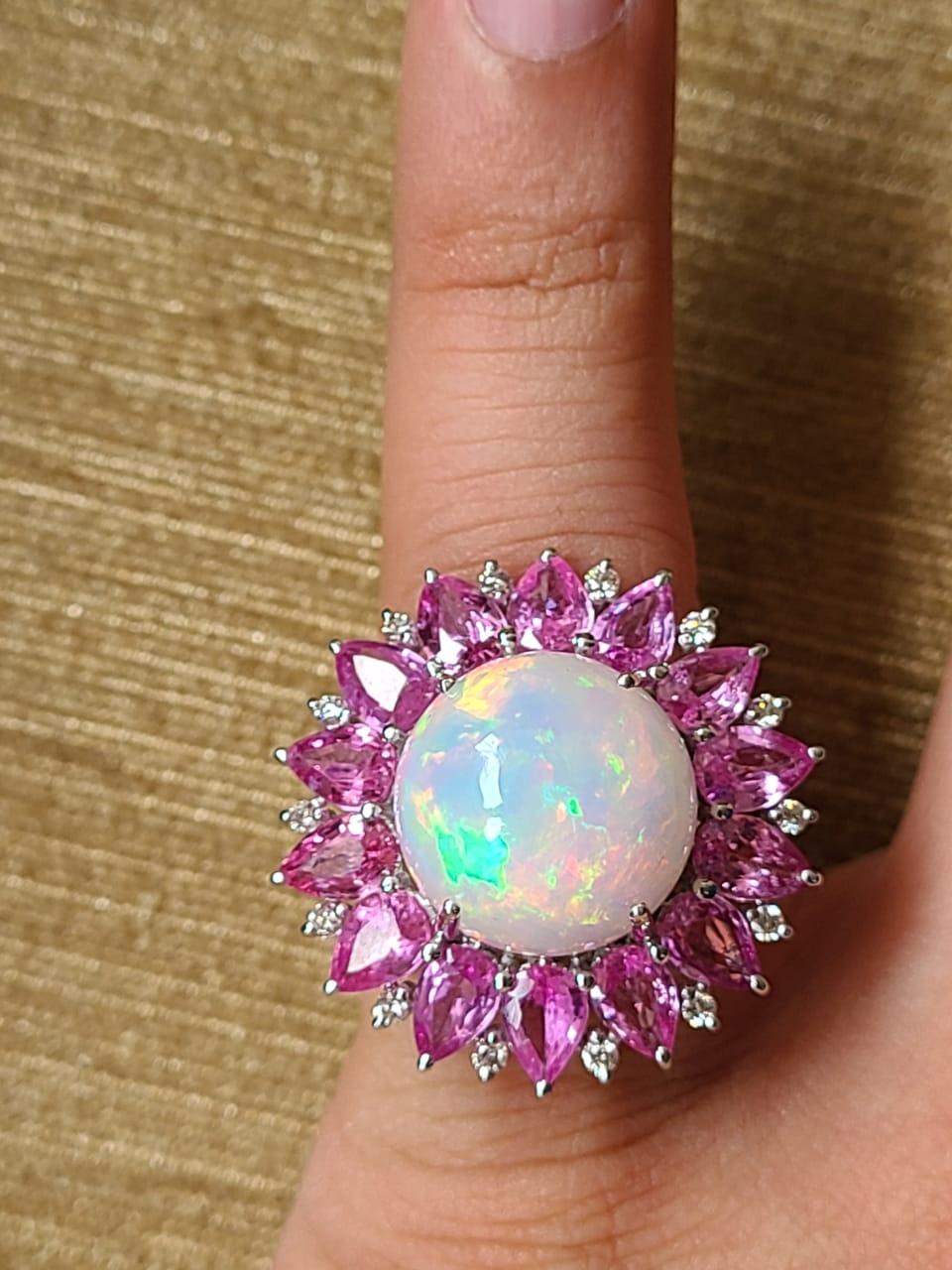 ethiopian pink opal