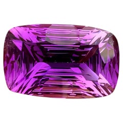 Natural Exquisite Fancy Cut Amethyst Gemstone: 16.53 Carat February Birthstone