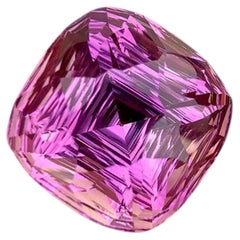 Natural Exquisite Fancy Cut Amethyst Gemstone: 23.60 Carat February Birthstone