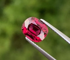 Natural Faceted 2.40 Carat Rhodolite Garnet From Tanzania