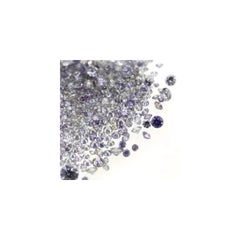 Natural Fancy Blue Grey 0.002 ct to 0.08 ct Round cut Diamonds Parcel Melles Mix