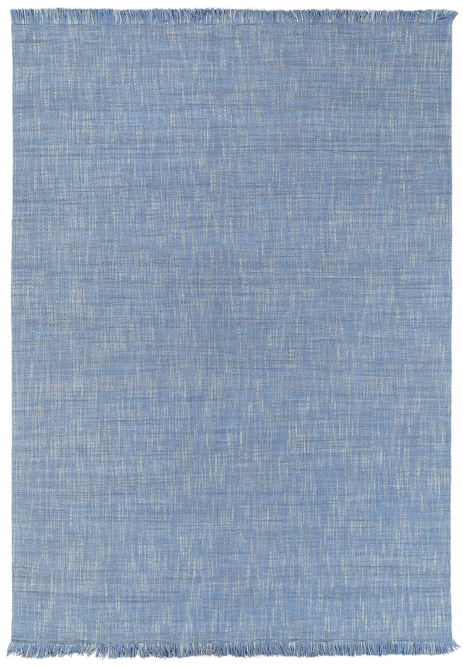 Alfombra de lana natural fieltrada High Desert con flecos by Joseph Carini