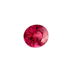 Natural Fine 1.68ct Vivid Pink Purple Rhodolite Garnet Oval Cut Gem VS