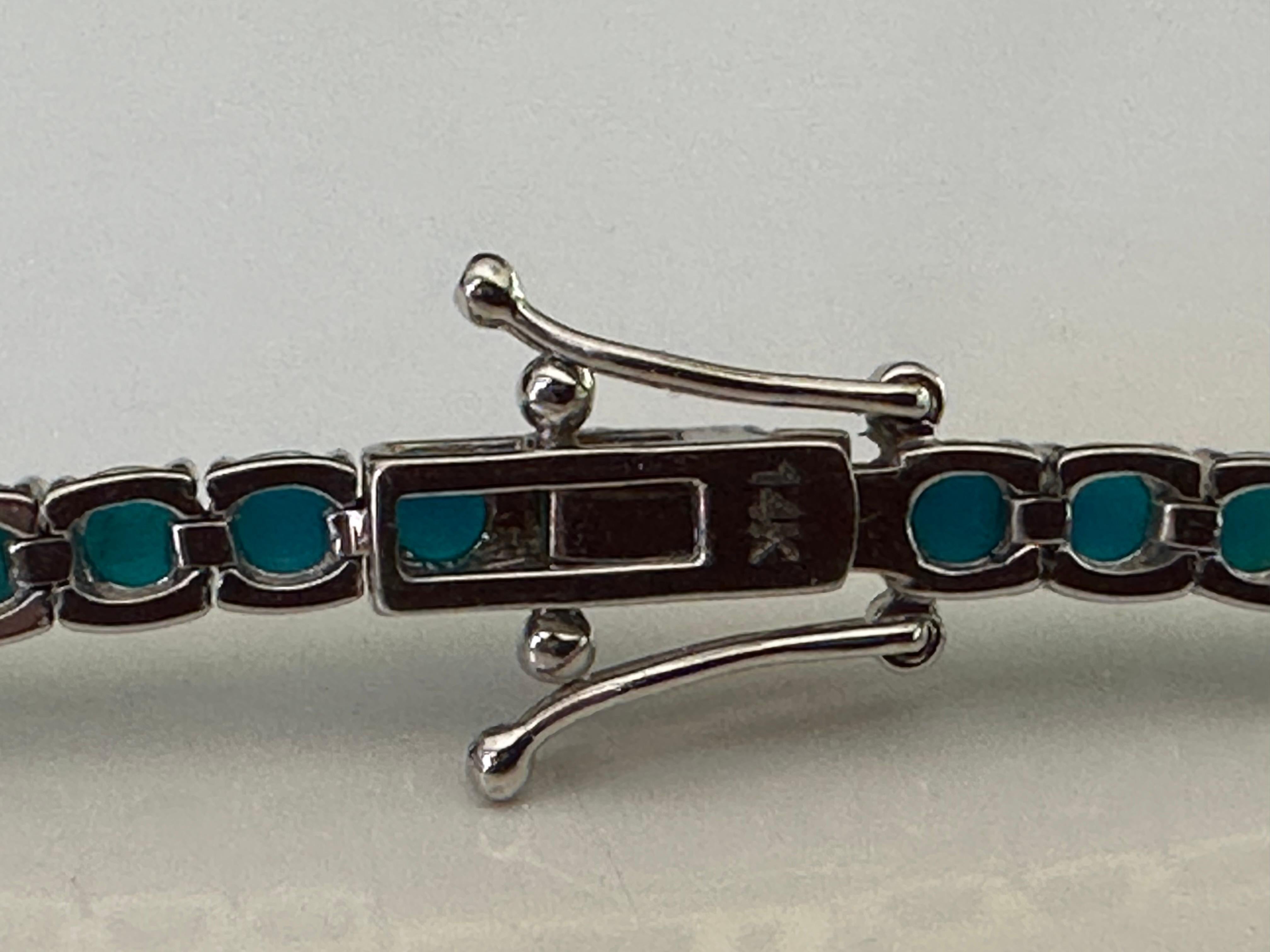 sleeping beauty turquoise tennis bracelet