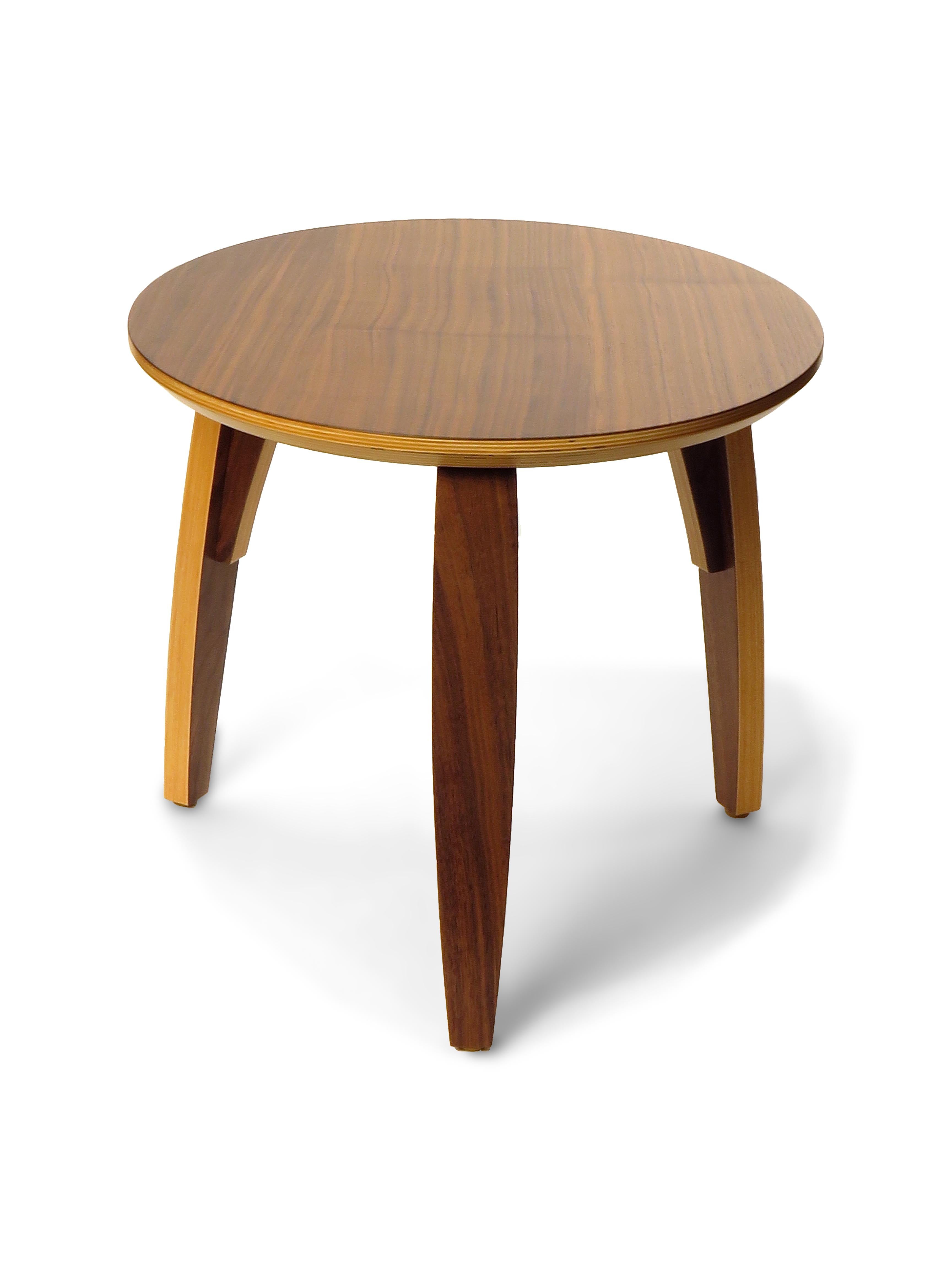 Natural Finish Maple Modern Side Table. Made in USA by Peter Danko In New Condition For Sale In York, PA