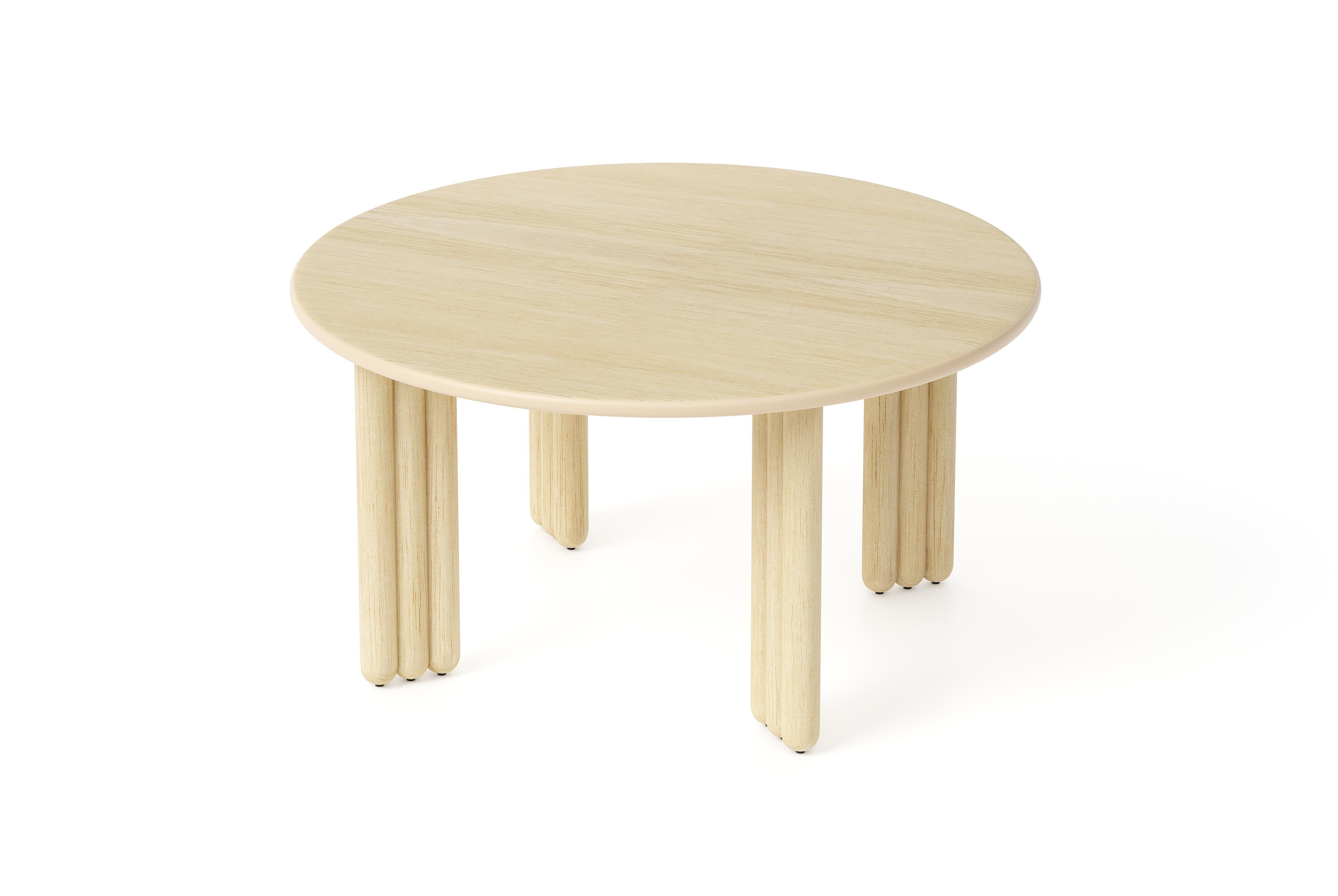 Natural Flock Dining Table by NOOM In New Condition For Sale In Geneve, CH