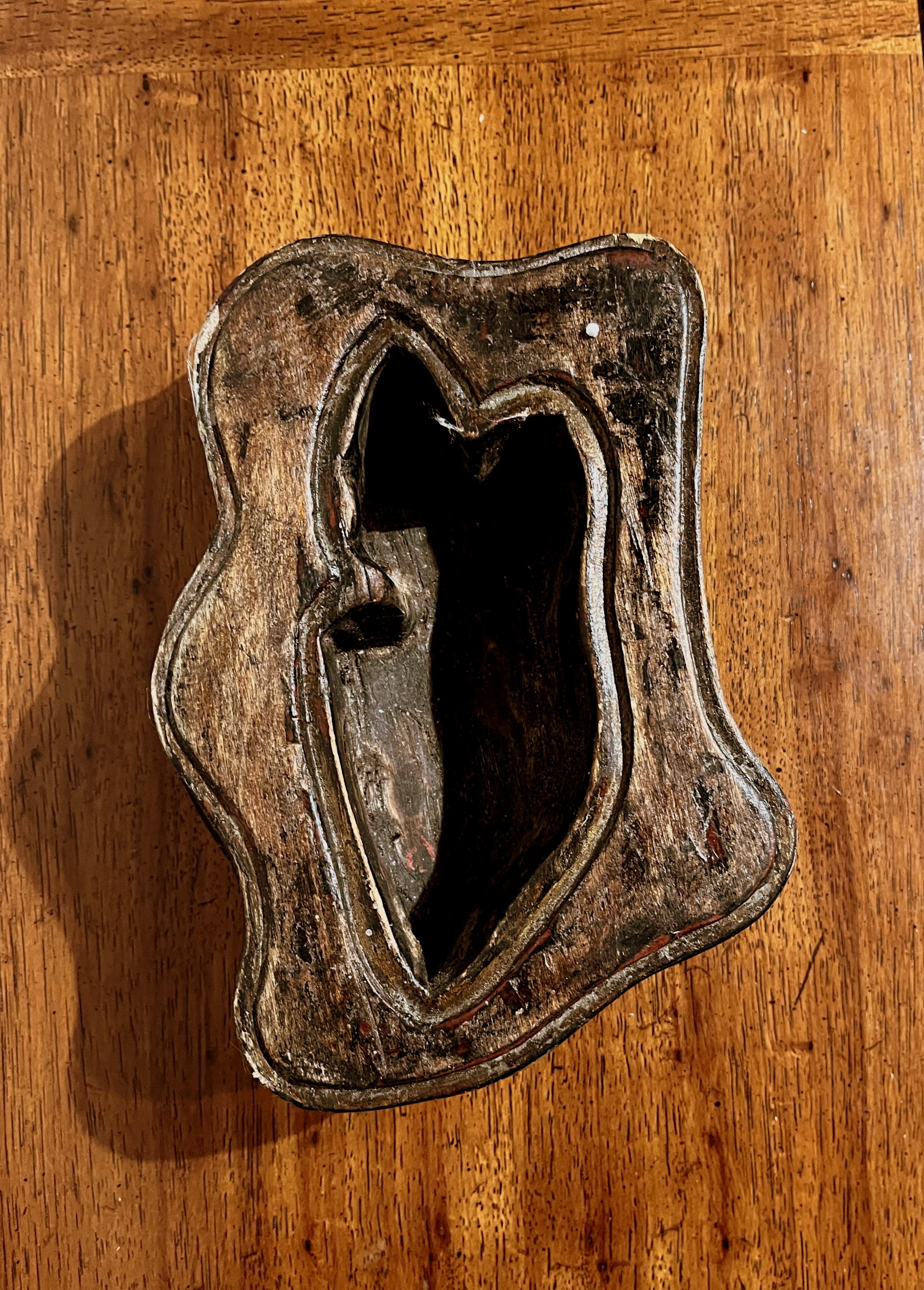 Other Natural Form Chinese Scholar Rock with Wooden Base For Sale