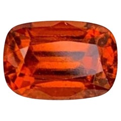 Natural Garnet Gemstone: 2.60 Carat Cushion Cut January Birthstone