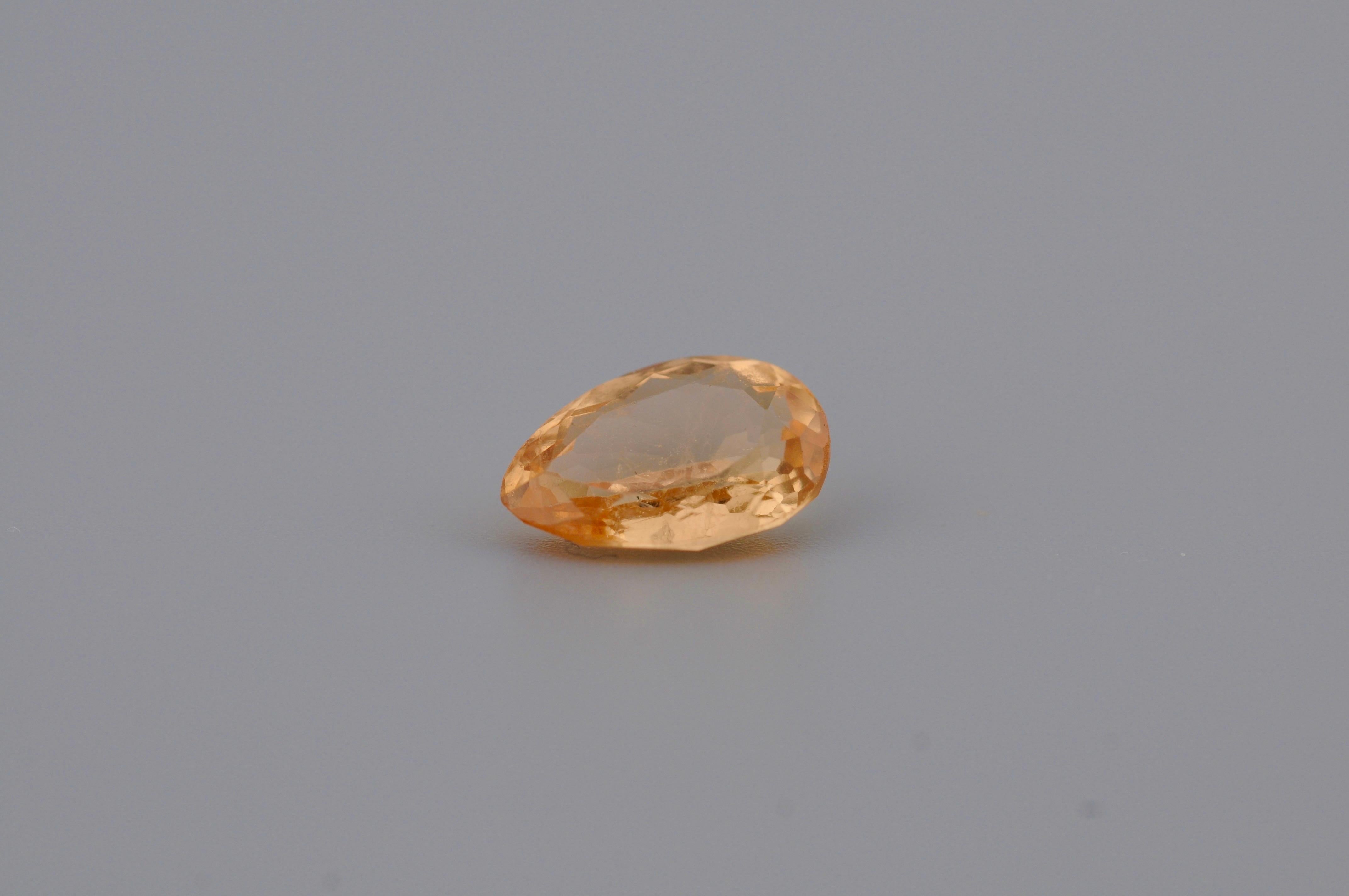 Granato-hessonite naturale - 2,54 carati In condizioni buone in vendita a Berlin, BE