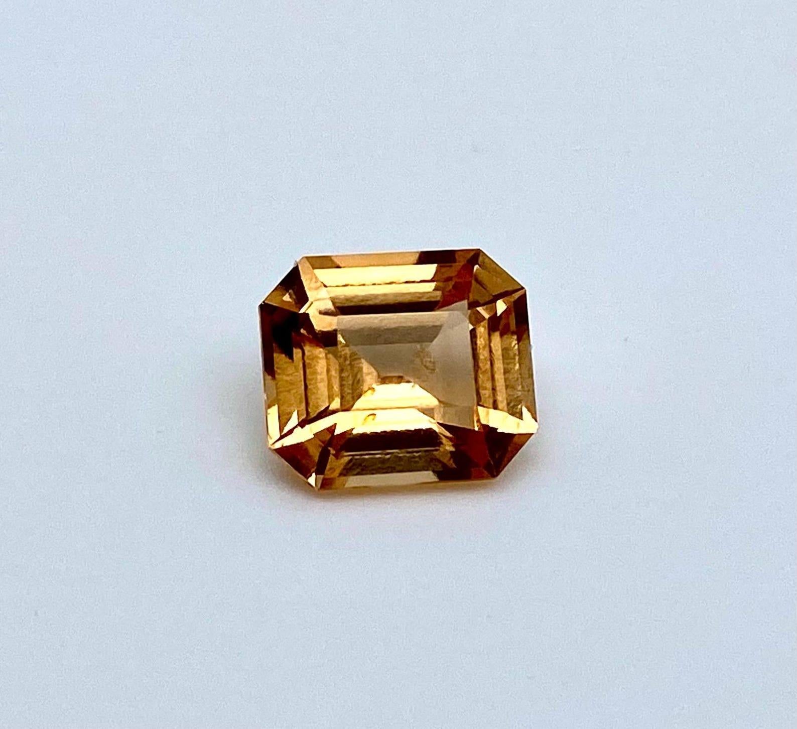 Granate Natural Gema suelta 3,13 ct., talla Octágono, Color Raro, Origen Tanzania en venta 5