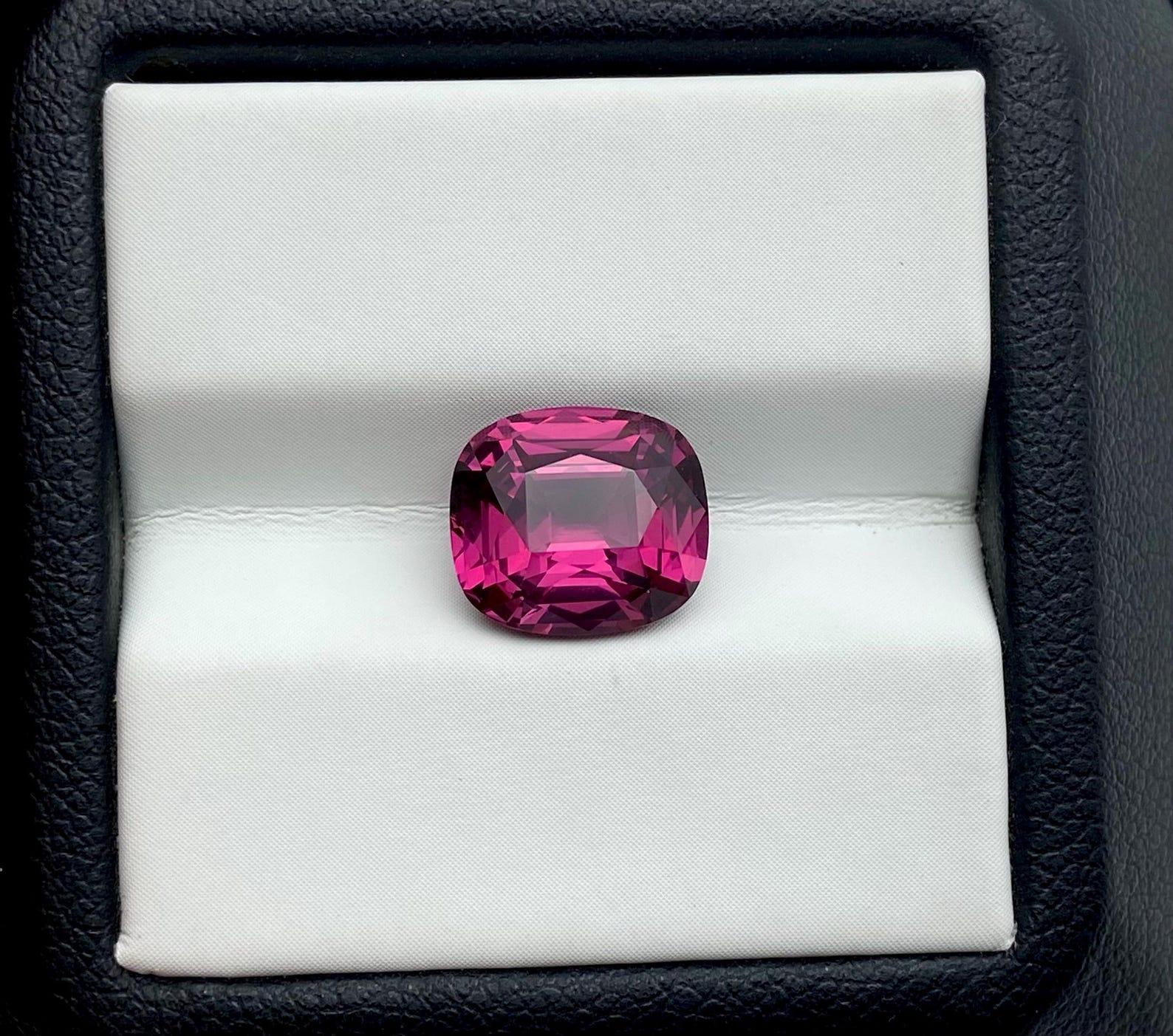 Natural Garnet Rhodolite loose gemstone high quality!!!

Laboratory certified
Gemstone Color: Vivid purple
Gemstone Type: Garnet Rhodolite
Gemstone size: 9.57x8.54x5.74 mm
Cut Grade: Very Good
Clarity/Grade: VS
Gemstone Shape: Cushion cut
Gemstone