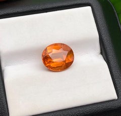 Natural Garnet Spessartite Loose gemstone 5.17 Ct., Fanta color.