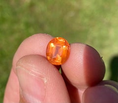 Natural Garnet Spessartite Loose gemstone 5.17 Ct., Fanta color.