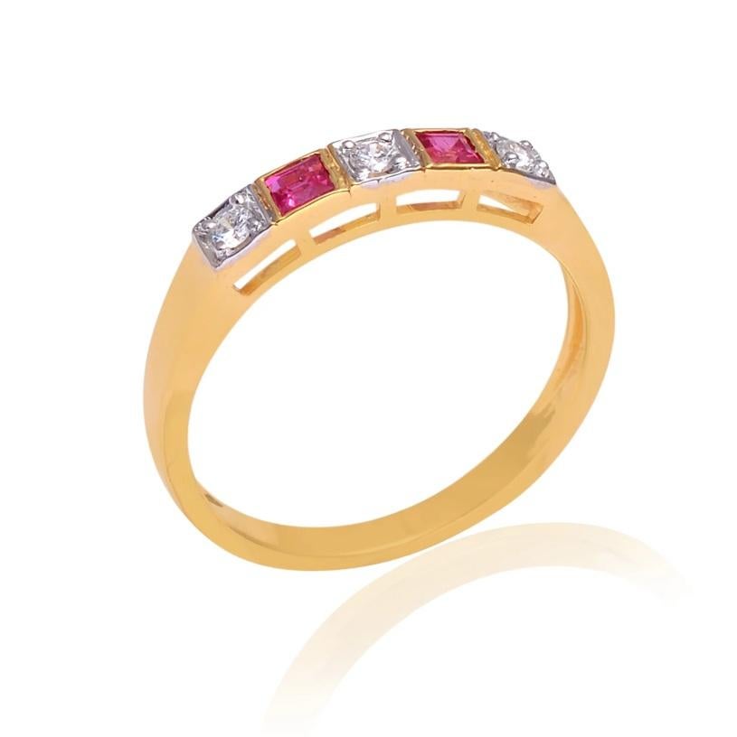 Natural Gemstone ring 14K Gold In New Condition For Sale In jaipur, IN