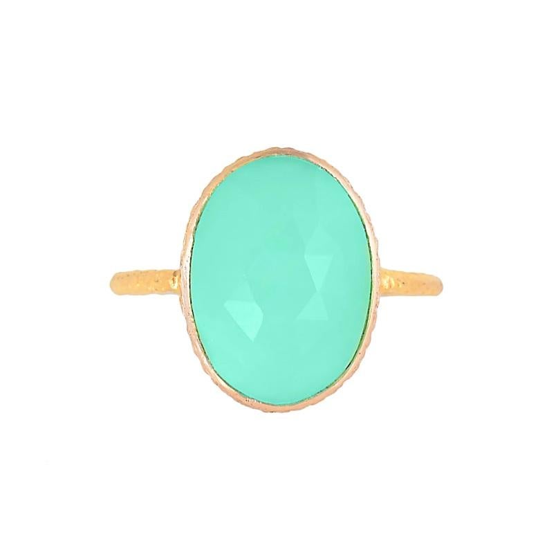 Natural Gemstone Ring 18K gold In condizioni Nuovo in vendita a jaipur, IN