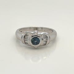 Natural GIA Certified 0.53 Ct. Alexandrite Vintage Ring