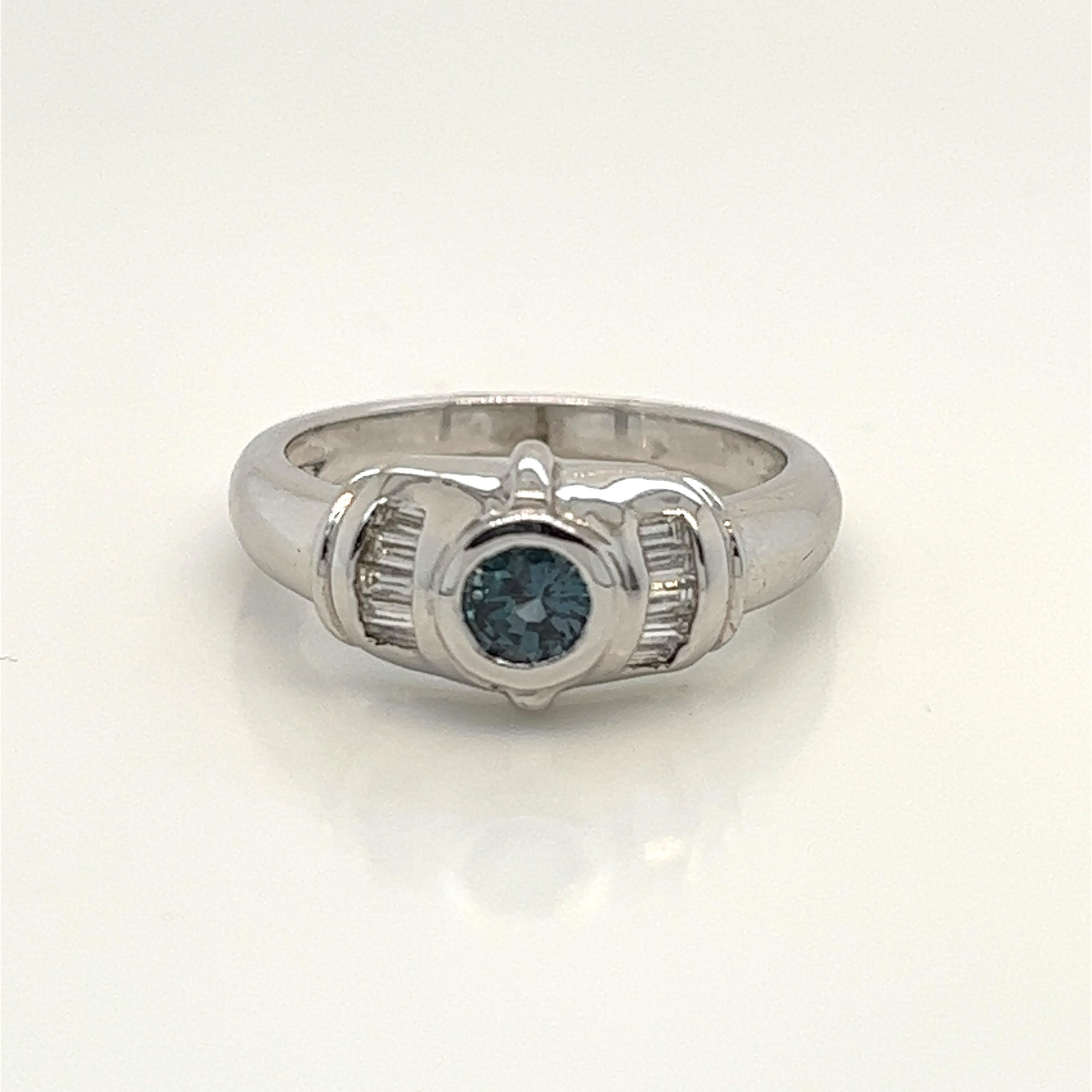 Victorian Natural GIA Certified 0.53 Ct. Alexandrite Vintage Ring For Sale