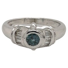 Natural GIA Certified 0.53 Ct. Alexandrite Vintage Ring